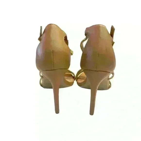 NWOB BCBGENERATION Rainbow Rhinestone Heels Size 8​ - Picture 4 of 6